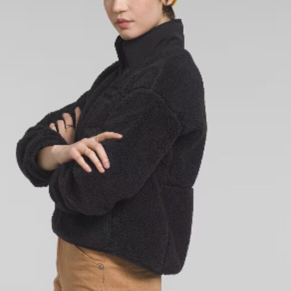 The North Face Women's Plus Extreme Pile Jacket Black 2X - Picture 8 of 11